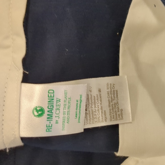 J. Crew Navy Flex straight flat front Chino W36xL34 NWT - Picture 5 of 11